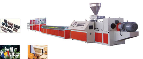 PVC WINDOW ＆ DOOR PROFILE PRODUCTION LINE